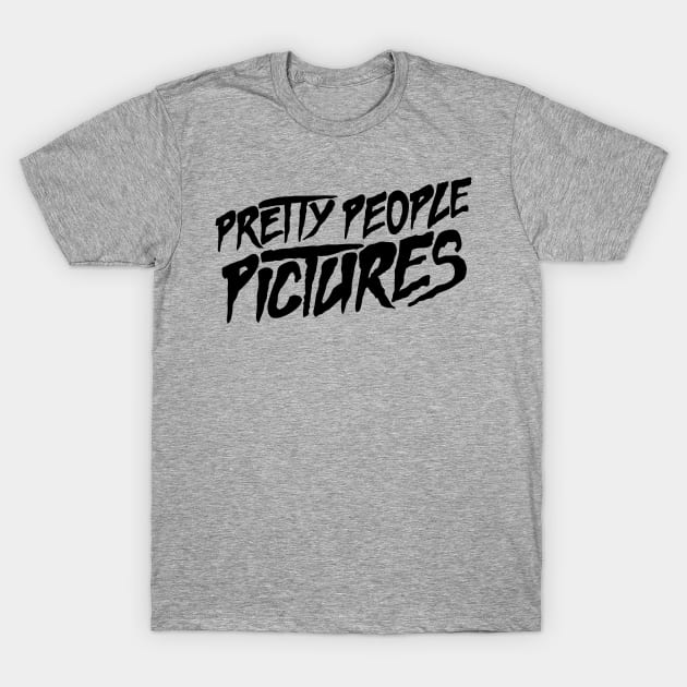 Black Logo T-Shirt by prettypeoplepictures